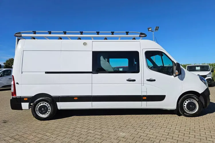 Opel movano L3H2 89999zł Netto Brygadówka 6 osób 2.3 CDTi/150KM zdjęcie 40