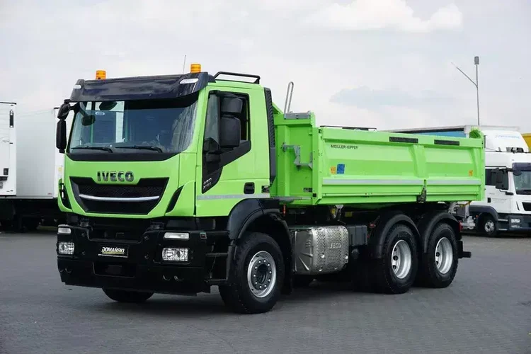Iveco STRALIS / X - WAY / 460 / E 6 / WYWROTKA / 6 X 4 / 40 000 KM / HYDROBURTA 6x4 zdjęcie 10