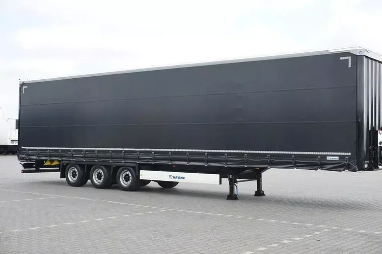 Krone FIRANKA / MEGA / DACH PODNOSZONY / OŚ PODNOSZONA / XL zdjęcie 4