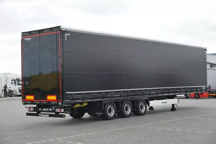 Krone FIRANKA / MEGA / DACH PODNOSZONY / OŚ PODNOSZONA / XL zdjęcie 5