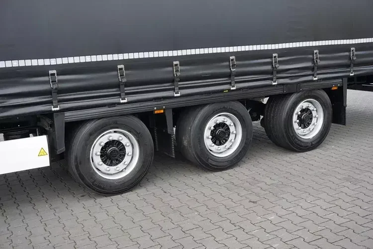 Krone FIRANKA / MEGA / DACH PODNOSZONY / OŚ PODNOSZONA / XL zdjęcie 8