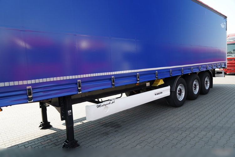 Wielton FIRANKA / STANDARD / MULDA DO STALI - 9 M / OŚ PODNOSZONA / SAF / 2019 ROK / zdjęcie 10