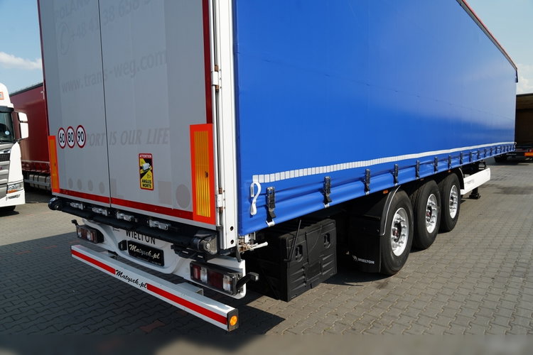 Wielton FIRANKA / STANDARD / MULDA DO STALI - 9 M / OŚ PODNOSZONA / SAF / 2019 ROK / zdjęcie 13