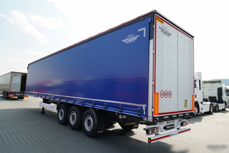 Wielton FIRANKA / STANDARD / MULDA DO STALI - 9 M / OŚ PODNOSZONA / SAF / 2019 ROK / zdjęcie 5