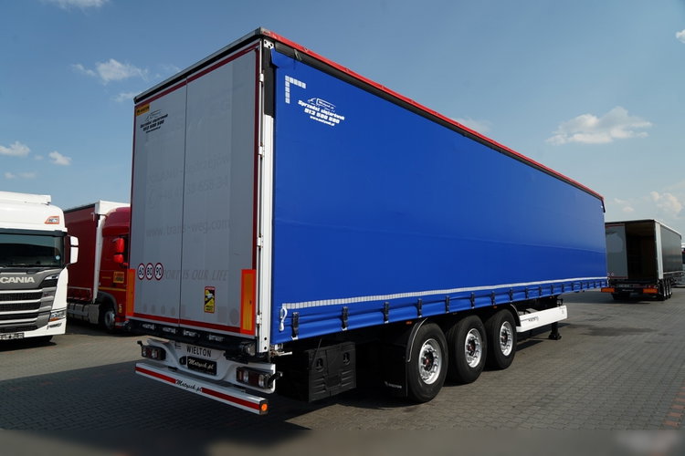 Wielton FIRANKA / STANDARD / MULDA DO STALI - 9 M / OŚ PODNOSZONA / SAF / 2019 ROK / zdjęcie 7