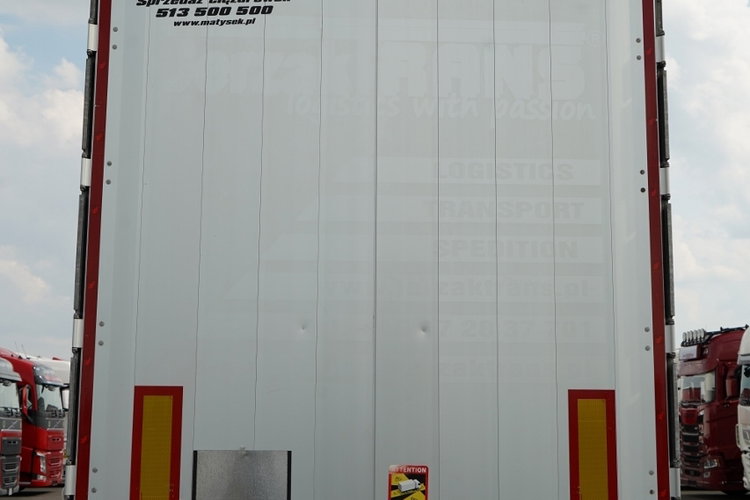 Schmitz -CARGOBULL / FIRANKA / STANDARD / MULDA DO STALI - 9 M / DACH PODNOSZONY / 2022 ROK / OŚ PODNOSZONA / PO KONTRAKCIE SERWISOWYM zdjęcie 12
