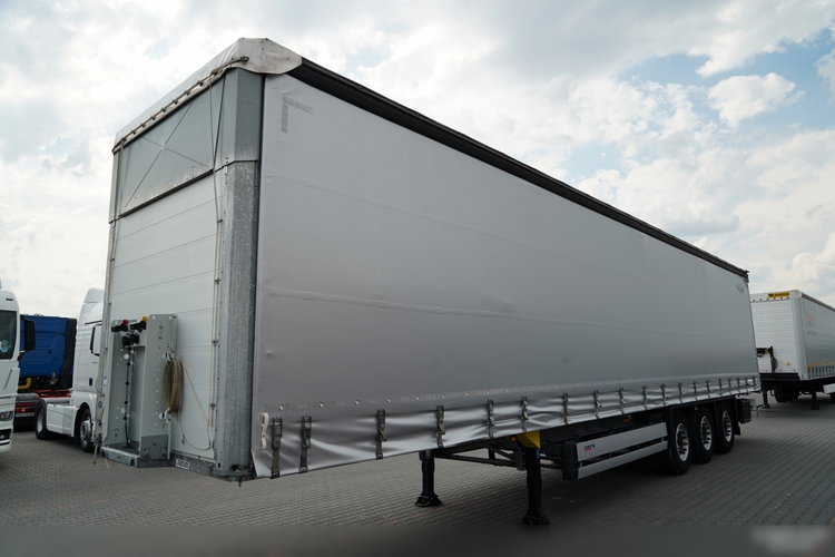 Schmitz -CARGOBULL / FIRANKA / STANDARD / MULDA DO STALI - 9 M / DACH PODNOSZONY / 2022 ROK / OŚ PODNOSZONA / PO KONTRAKCIE SERWISOWYM zdjęcie 4