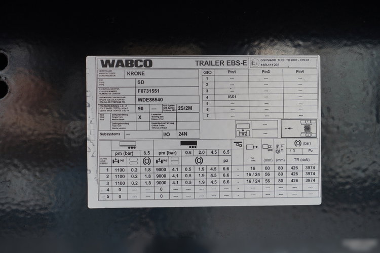 Krone / KONTENER / DOPPELSTOCK / PO KONTRAKCIE SERWISOWYM zdjęcie 25