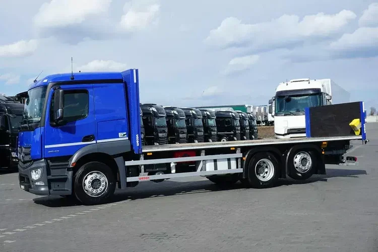 Mercedes ACTROS / 2543 / ACC / E 6 / PEŁNY ADR / PLATFORMA / ZAWIESIE POD WÓZEK zdjęcie 3