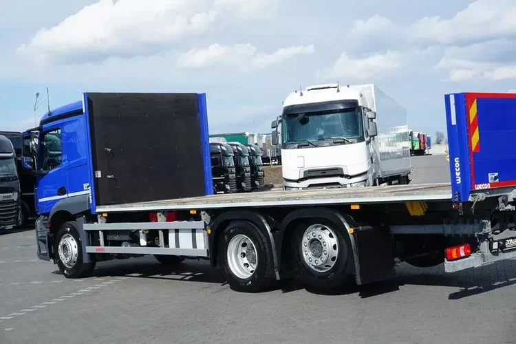 Mercedes ACTROS / 2543 / ACC / E 6 / PEŁNY ADR / PLATFORMA / ZAWIESIE POD WÓZEK zdjęcie 34