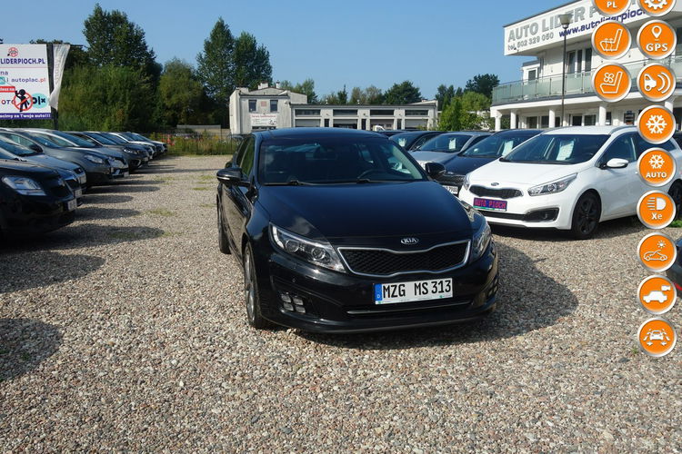 Optima Kia Optima 2014 1.7 diesel 136km automat skóry navi 169 tyś przebiegu zdjęcie 1