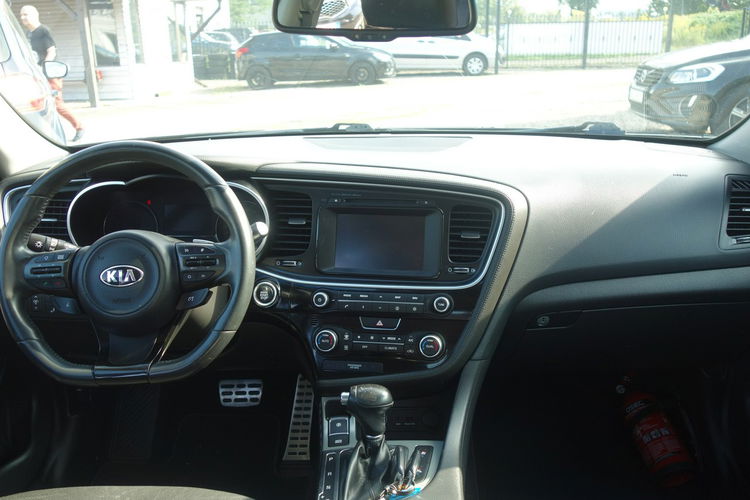 Optima Kia Optima 2014 1.7 diesel 136km automat skóry navi 169 tyś przebiegu zdjęcie 9