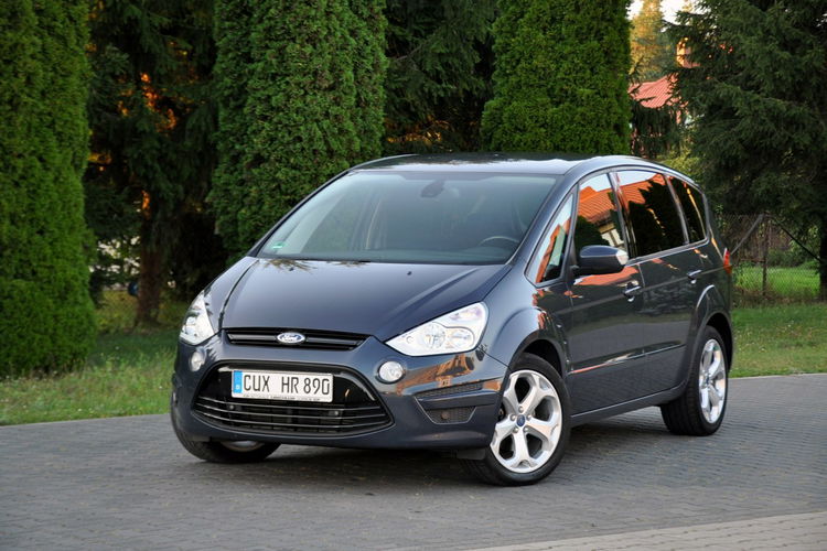 Ford S-Max 2.0TDCI(140KM) Lift Welur 2xParktronik Grzane Fotele I Wł Alu18"ASO zdjęcie 9