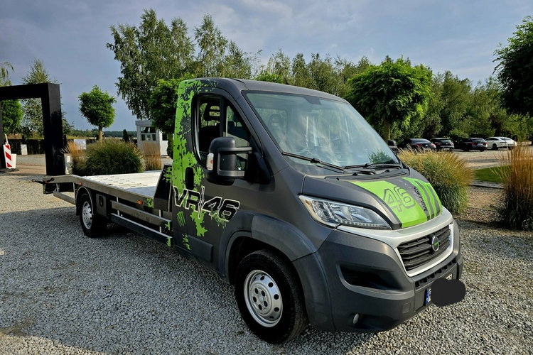 Fiat Ducato Ducato 2.3 180 koni autolaweta Barfzo zadbana najazd POLMAR 1 właśc. zdjęcie 2