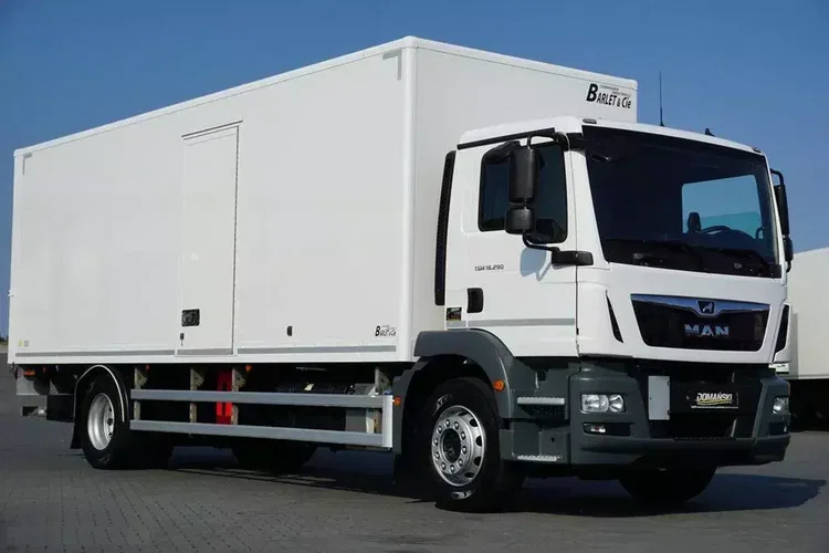 MAN TGM / 18.290 / ACC / EURO 6 / KONTENER + WINDA / 18 PALET zdjęcie 35