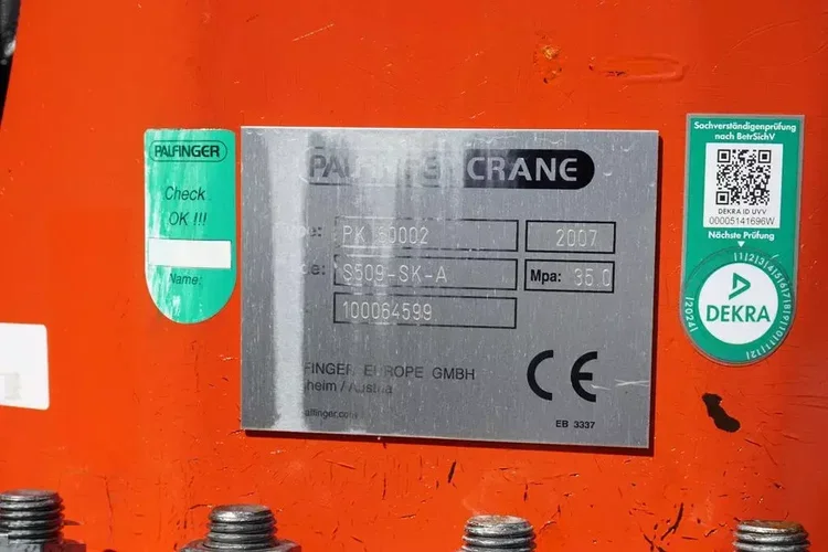 MAN TGA / 35.440 / 8 X 6 / HDS PALFINGER PK 60002 + PJ 125 / WYSIĘG 25 M zdjęcie 32