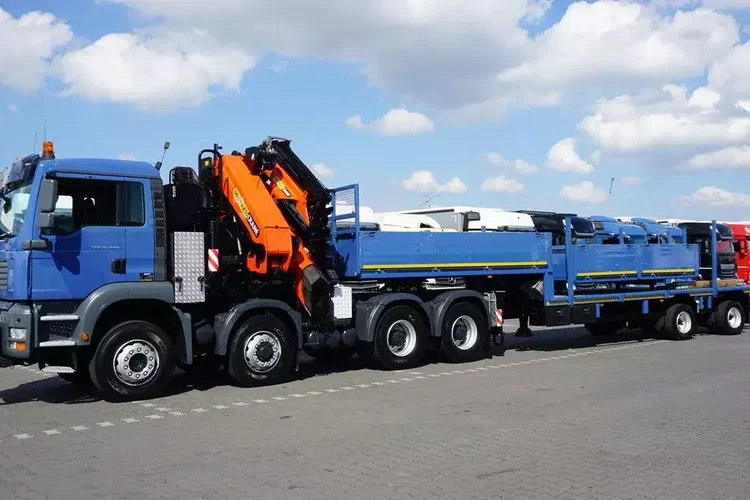 MAN TGA / 35.440 / 8 X 6 / HDS PALFINGER PK 60002 + PJ 125 / WYSIĘG 25 M zdjęcie 38