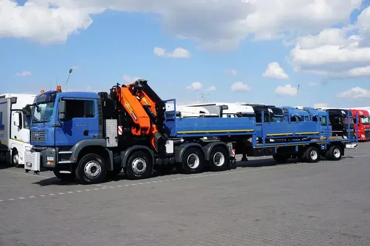 MAN TGA / 35.440 / 8 X 6 / HDS PALFINGER PK 60002 + PJ 125 / WYSIĘG 25 M zdjęcie 5