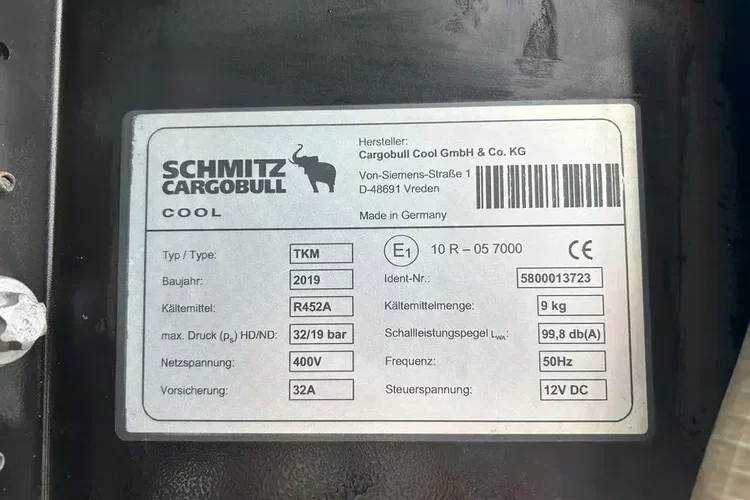 CHŁODNIA / SCHMITZ CARGOBULL TKM / MULTITEMPERATURA zdjęcie 27