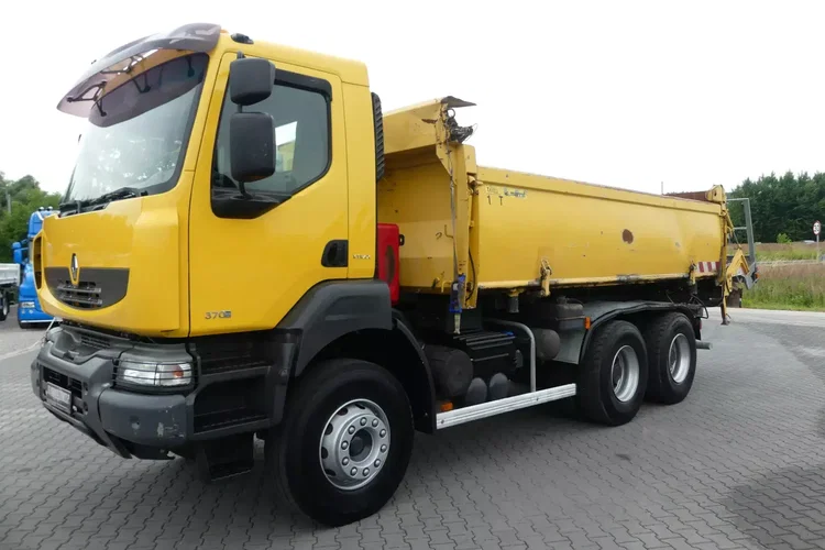 Renault KERAX 370DXI / 6x4 / WYWROTKA / HYDROBURTA / MANUAL / zdjęcie 3