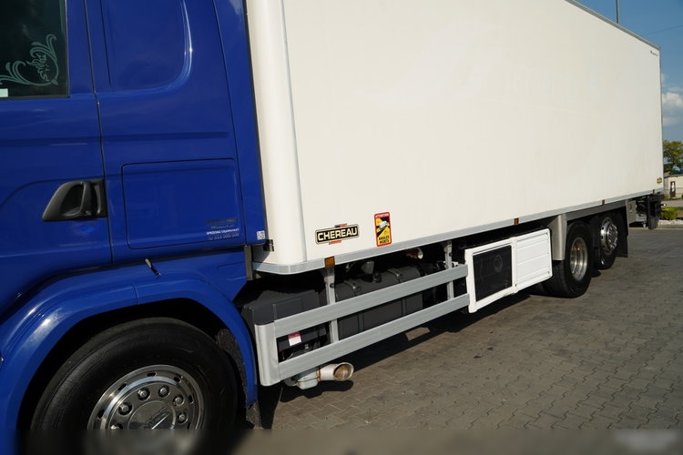 Scania R 410 / 6X2 / CHŁODNIA / SOLÓWKA / AGREGAT CARRIER / MULTITEMPERATURA / WINDA DHOLLANDIA / OŚ PODNOSZONA /  zdjęcie 12