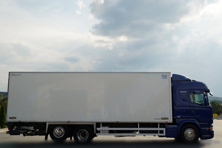 Scania R 410 / 6X2 / CHŁODNIA / SOLÓWKA / AGREGAT CARRIER / MULTITEMPERATURA / WINDA DHOLLANDIA / OŚ PODNOSZONA /  zdjęcie 6