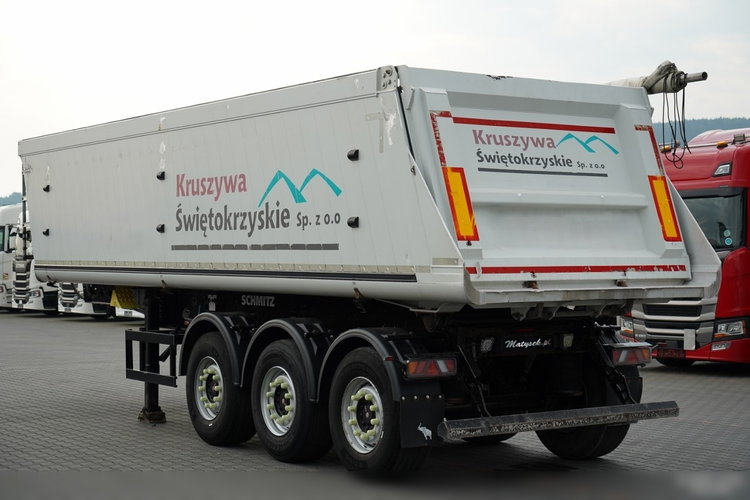 Schmitz / WYWROTKA / ALUMINIOWA / OŚ PODNOSZONA / OSIE SAF / PO KONTRAKCIE SERWISOWYM zdjęcie 6