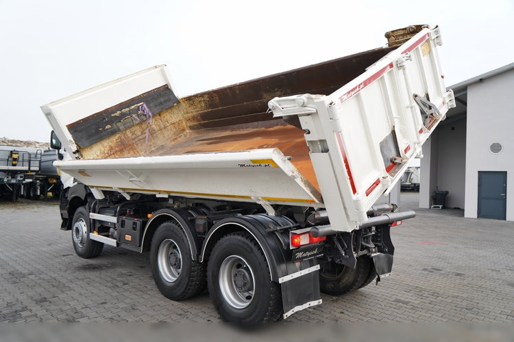 Renault K 480 / 6x4 / WYWROTKA DWUSTRONNA 5.2 M / HYDROBURTA / KLAPO-DRZWI / PO KONTRAKCIE SERWISOWYM zdjęcie 14