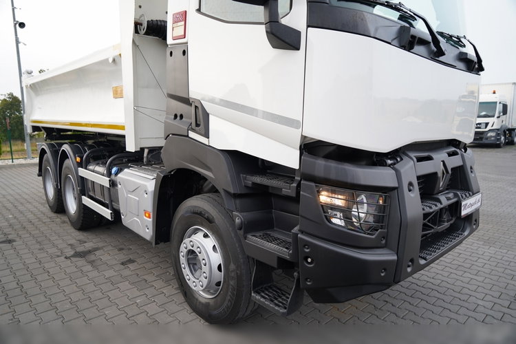 Renault K 480 / 6x4 / WYWROTKA DWUSTRONNA 5.2 M / HYDROBURTA / KLAPO-DRZWI / PO KONTRAKCIE SERWISOWYM zdjęcie 24