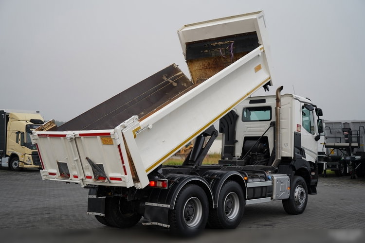 Renault K 480 / 6x4 / WYWROTKA DWUSTRONNA 5.2 M / HYDROBURTA / KLAPO-DRZWI / PO KONTRAKCIE SERWISOWYM zdjęcie 6