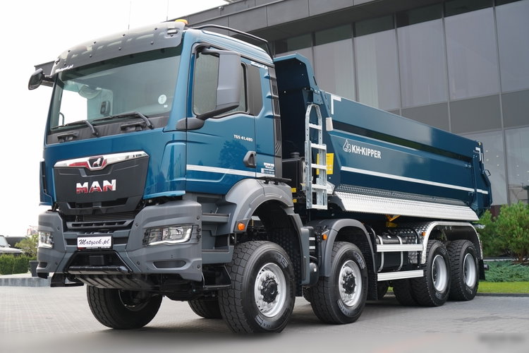 MAN TGS 41.480 / 8X8 / WYWROTKA / AUTOMAT / FABRYCZNIE NOWY / BARDZO BOGATE WYPOSAŻENIE / zdjęcie 10
