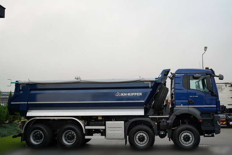 MAN TGS 41.480 / 8X6 / WYWROTKA / AUTOMAT / FABRYCZNIE NOWY / BARDZO BOGATE WYPOSAŻENIE / zdjęcie 17