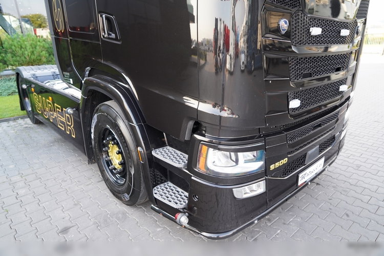 Scania S 500 / RETARDER / KLIMA POSTOJOWA / CAŁA NA PODUSZKACH / OPONY 100% / NAVI / PO KONTRAKCIE SERWISOWYM zdjęcie 13
