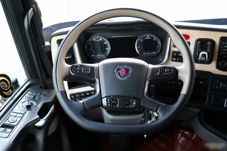 Scania S 500 / RETARDER / KLIMA POSTOJOWA / CAŁA NA PODUSZKACH / OPONY 100% / NAVI / PO KONTRAKCIE SERWISOWYM zdjęcie 31