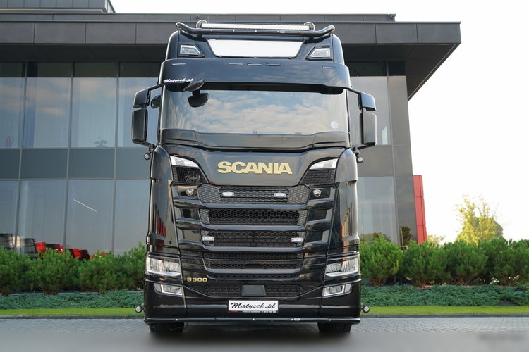Scania S 500 / RETARDER / KLIMA POSTOJOWA / CAŁA NA PODUSZKACH / OPONY 100% / NAVI / PO KONTRAKCIE SERWISOWYM zdjęcie 4
