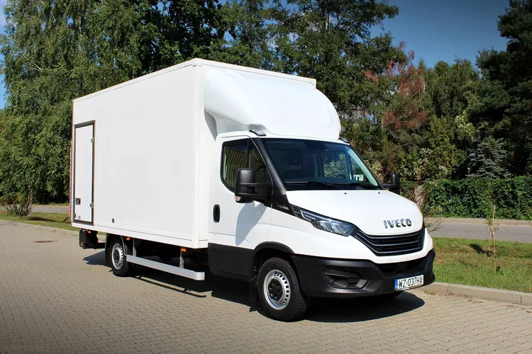 Iveco Daily 35S18 kontener 9eu palet + winda Dhollandia750kg zdjęcie 8