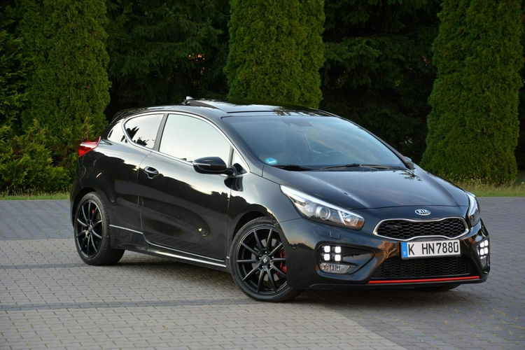 Kia Pro Cee'd GT Navi Panorama Ledy Bixenon Skóry Recaro Kamera Grzana kierownica zdjęcie 2