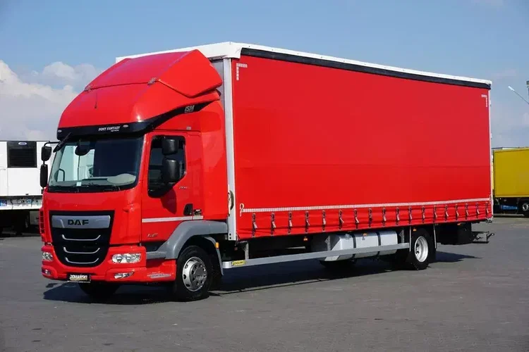 DAF LF / 260 / ACC / E 6 / FIRANKA / 22 PALETY / DŁ. 8.85 M zdjęcie 2