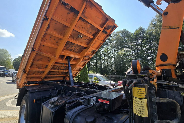 18.280 4x4 MAN 18.280 4x4 / Wywrotka MEILLER + HDS Palfinger PK10501 zdjęcie 4