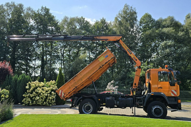 18.280 4x4 MAN 18.280 4x4 / Wywrotka MEILLER + HDS Palfinger PK10501 zdjęcie 6