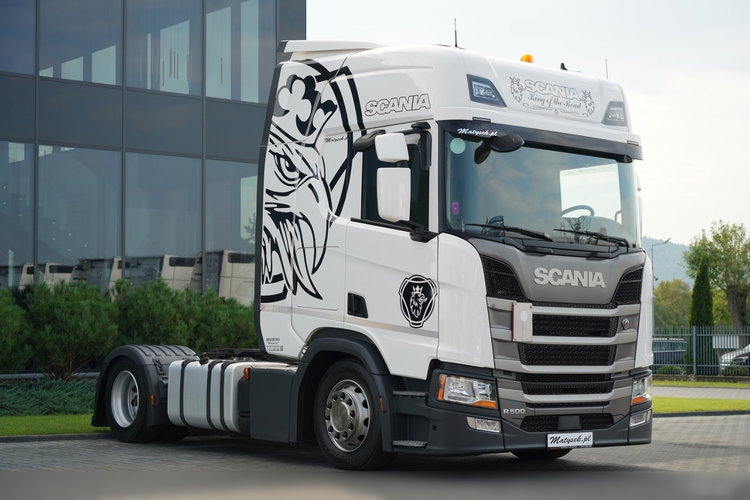 Scania R 500 / MEGA / RETARDER / KLIMA POSTOJOWA / LOW DECK  2021 ROK / PO KONTRAKCIE SERWISOWYM zdjęcie 1