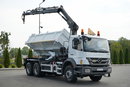 Mercedes AXOR 2633 / 6x4 / WYWROTKA  5.3 M / HYDROBURTA  / + HDS HIAB 122 B-2 / STEROWANIE RADIOWE / ROTATOR / MANUAL /   / 2013 ROK  zdjęcie 10