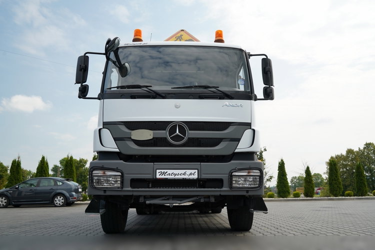 Mercedes AXOR 2633 / 6x4 / WYWROTKA  5.3 M / HYDROBURTA  / + HDS HIAB 122 B-2 / STEROWANIE RADIOWE / ROTATOR / MANUAL /   / 2013 ROK  zdjęcie 17
