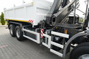 Mercedes AXOR 2633 / 6x4 / WYWROTKA  5.3 M / HYDROBURTA  / + HDS HIAB 122 B-2 / STEROWANIE RADIOWE / ROTATOR / MANUAL /   / 2013 ROK  zdjęcie 24