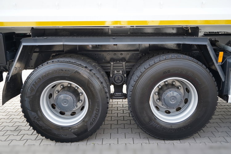 Mercedes AXOR 2633 / 6x4 / WYWROTKA  5.3 M / HYDROBURTA  / + HDS HIAB 122 B-2 / STEROWANIE RADIOWE / ROTATOR / MANUAL /   / 2013 ROK  zdjęcie 33