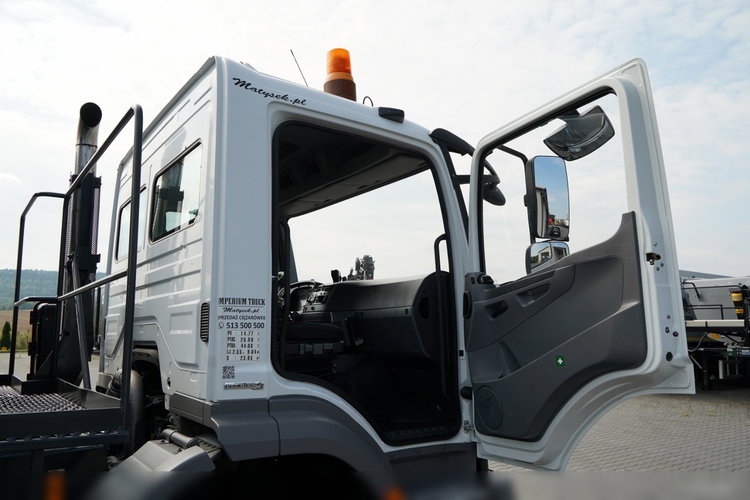 Mercedes AXOR 2633 / 6x4 / WYWROTKA  5.3 M / HYDROBURTA  / + HDS HIAB 122 B-2 / STEROWANIE RADIOWE / ROTATOR / MANUAL /   / 2013 ROK  zdjęcie 46