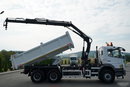 Mercedes AXOR 2633 / 6x4 / WYWROTKA  5.3 M / HYDROBURTA  / + HDS HIAB 122 B-2 / STEROWANIE RADIOWE / ROTATOR / MANUAL /   / 2013 ROK  zdjęcie 5