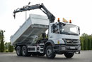 Mercedes AXOR 2633 / 6x4 / WYWROTKA  5.3 M / HYDROBURTA  / + HDS HIAB 122 B-2 / STEROWANIE RADIOWE / ROTATOR / MANUAL /   / 2013 ROK  zdjęcie 6