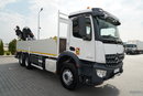 Mercedes / AROCS 2640 / 6x4 / SKRZYNIOWY - 6, 5 M / HDS HIAB XS 144 / wysów: 12, 5 M / EURO 6 / STEROWANIE RADIOWE / ROTATOR / OPONY 100 % / zdjęcie 11