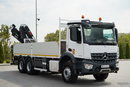 Mercedes / AROCS 2640 / 6x4 / SKRZYNIOWY - 6, 5 M / HDS HIAB XS 144 / wysów: 12, 5 M / EURO 6 / STEROWANIE RADIOWE / ROTATOR / OPONY 100 % / zdjęcie 12